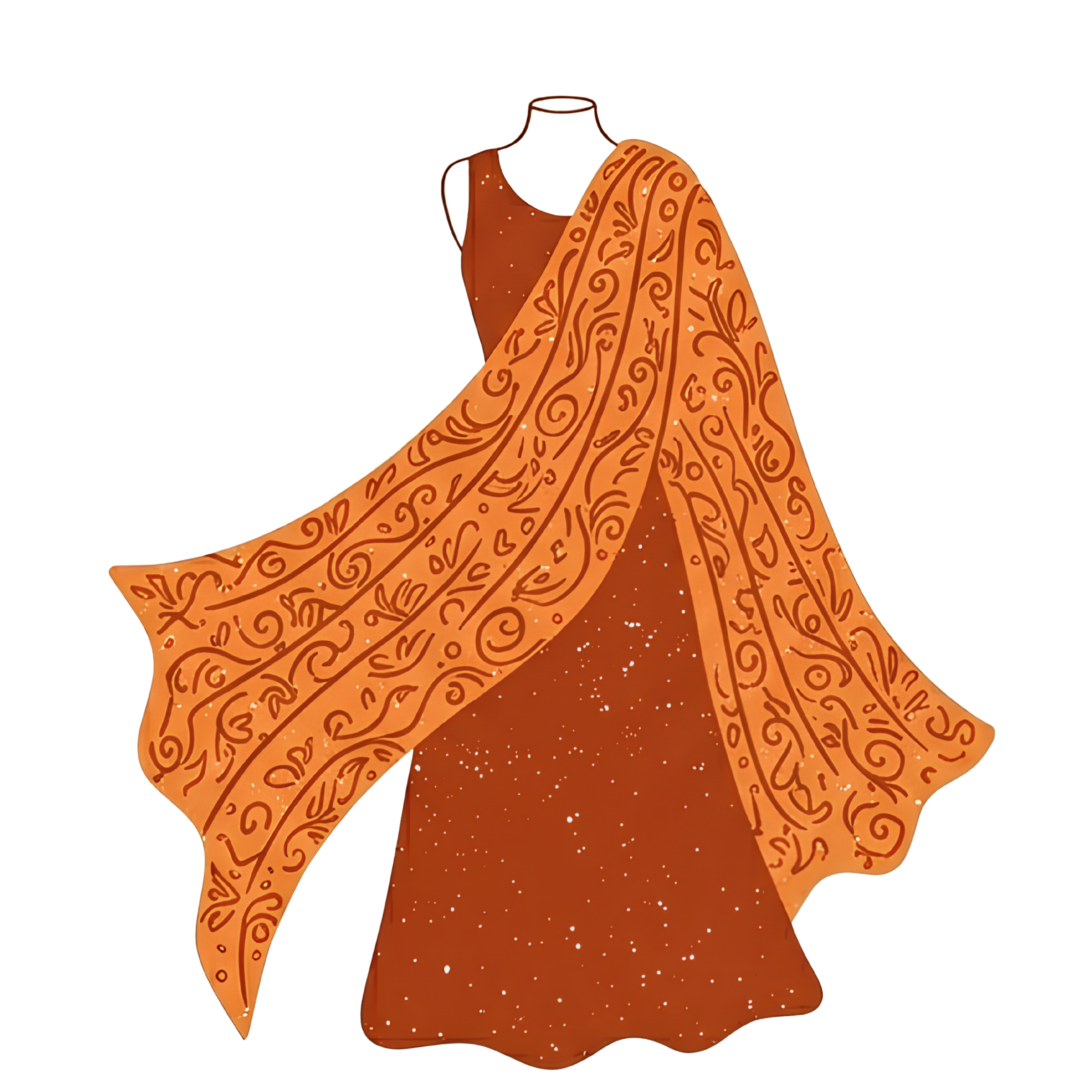 Tajbari traditional dress