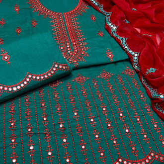 Tajbari dress detail